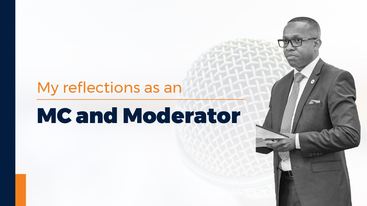 What I have learnt as an MC and Moderator